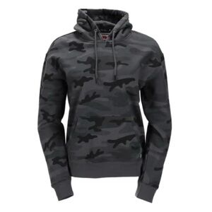 DIXXON Women's Camouflage Sweater - Black and Gray